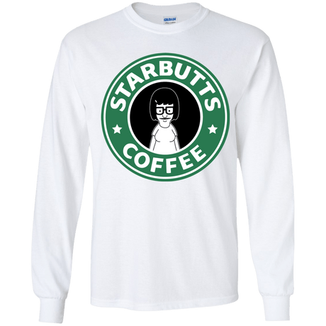 T-Shirts White / YS Starbutts Youth Long Sleeve T-Shirt