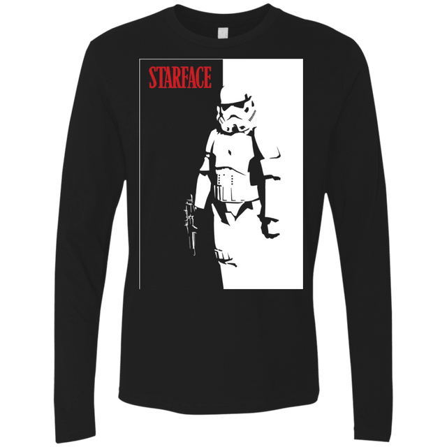 T-Shirts Black / Small STARFACE Men's Premium Long Sleeve