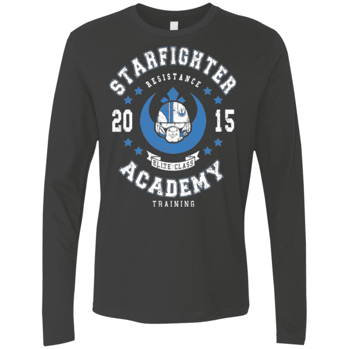 T-Shirts Heavy Metal / Small Starfighter Academy 15 Men's Premium Long Sleeve