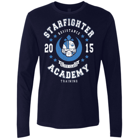 T-Shirts Midnight Navy / Small Starfighter Academy 15 Men's Premium Long Sleeve