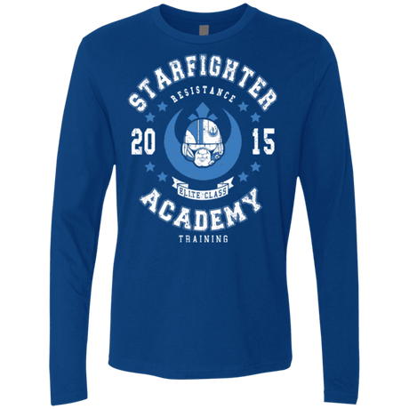 T-Shirts Royal / Small Starfighter Academy 15 Men's Premium Long Sleeve