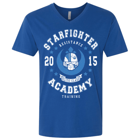 T-Shirts Royal / X-Small Starfighter Academy 15 Men's Premium V-Neck
