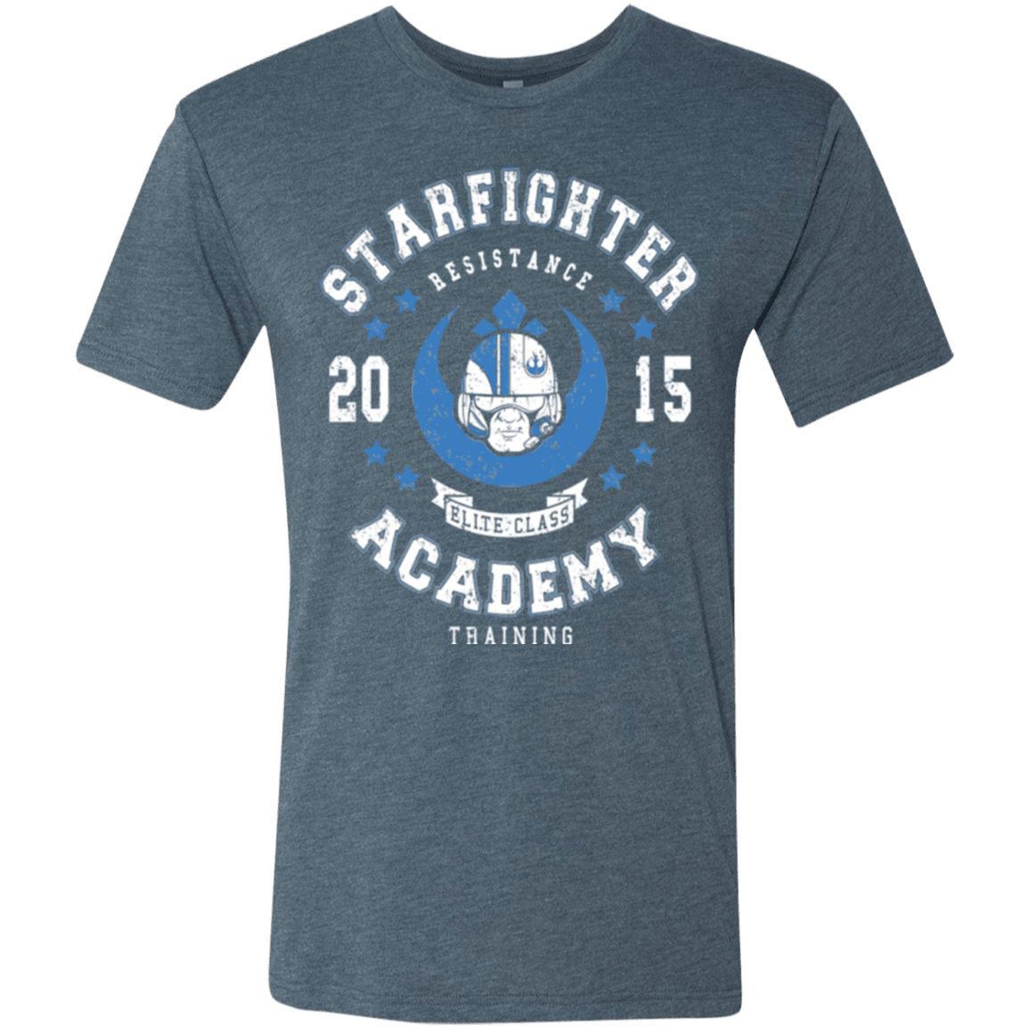 T-Shirts Indigo / Small Starfighter Academy 15 Men's Triblend T-Shirt