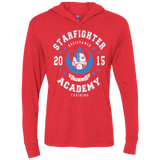 T-Shirts Vintage Red / X-Small Starfighter Academy 15 Triblend Long Sleeve Hoodie Tee
