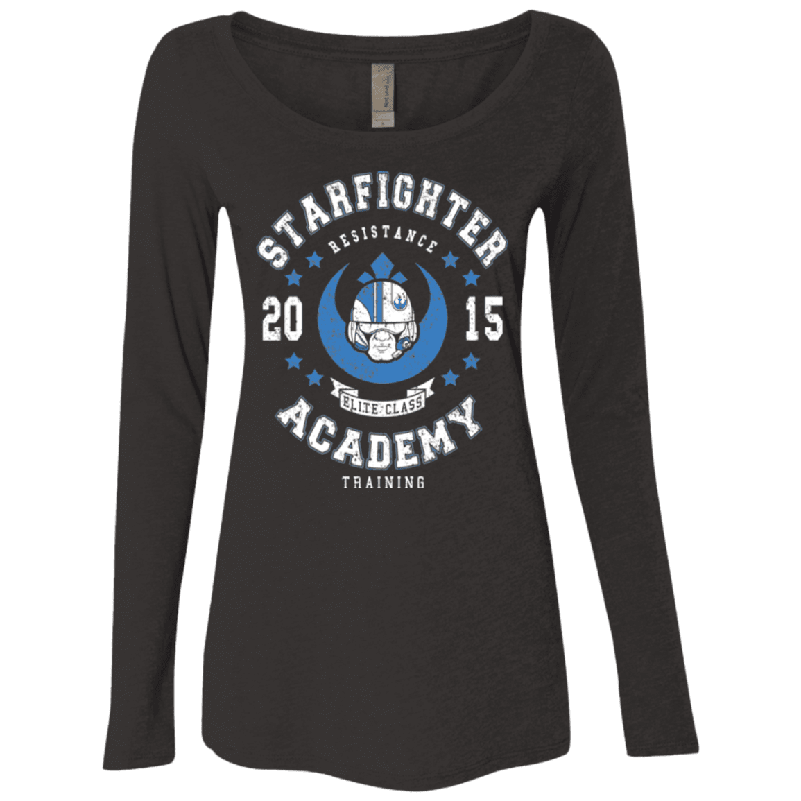 T-Shirts Vintage Black / Small Starfighter Academy 15 Women's Triblend Long Sleeve Shirt