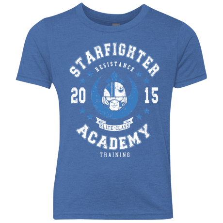 T-Shirts Vintage Royal / YXS Starfighter Academy 15 Youth Triblend T-Shirt