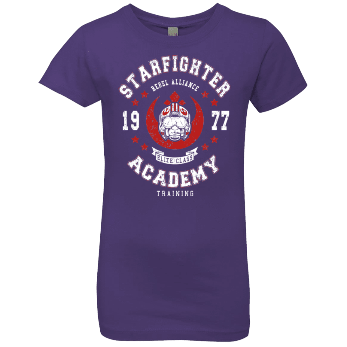 T-Shirts Purple Rush / YXS Starfighter Academy 77 Girls Premium T-Shirt