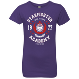 T-Shirts Purple Rush / YXS Starfighter Academy 77 Girls Premium T-Shirt
