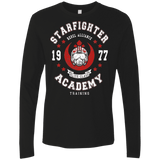 T-Shirts Black / Small Starfighter Academy 77 Men's Premium Long Sleeve