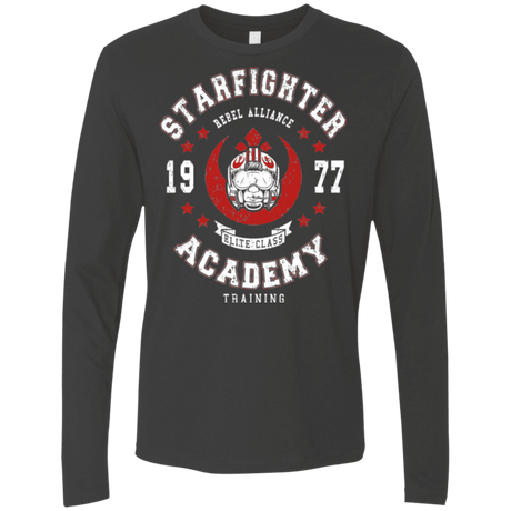 T-Shirts Heavy Metal / Small Starfighter Academy 77 Men's Premium Long Sleeve