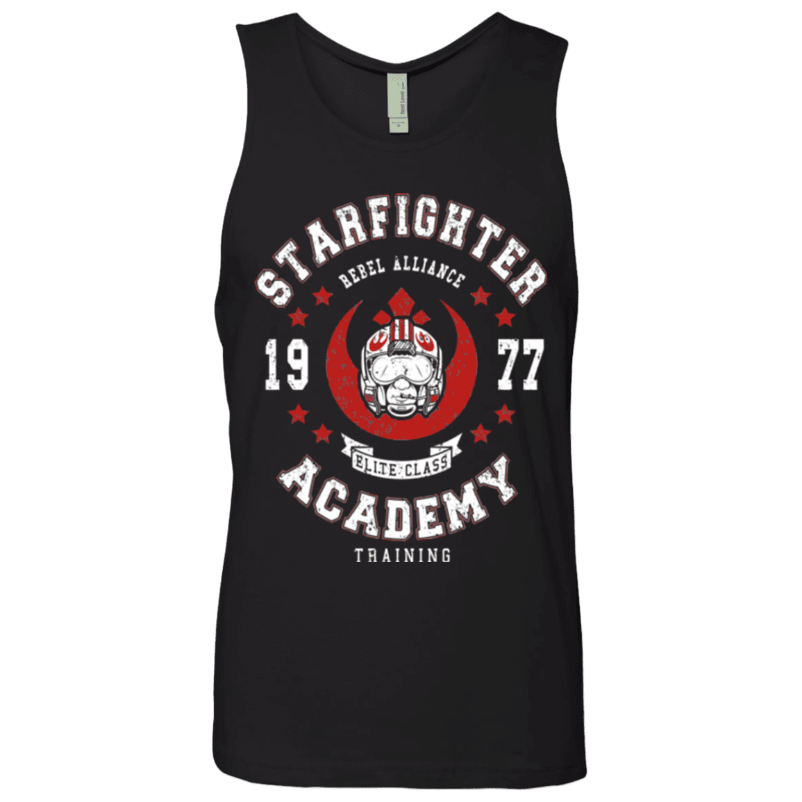 T-Shirts Black / Small Starfighter Academy 77 Men's Premium Tank Top