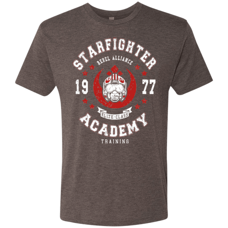 T-Shirts Macchiato / Small Starfighter Academy 77 Men's Triblend T-Shirt