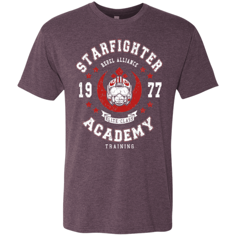 T-Shirts Vintage Purple / Small Starfighter Academy 77 Men's Triblend T-Shirt