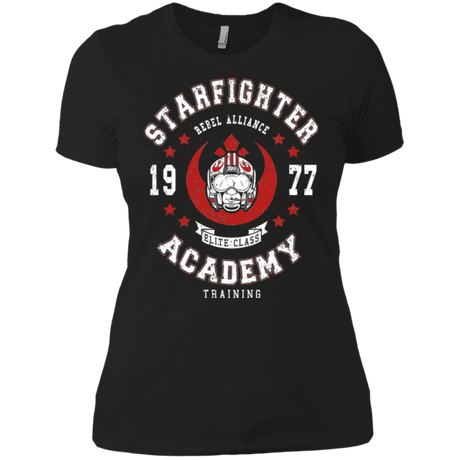 T-Shirts Black / X-Small Starfighter Academy 77 Women's Premium T-Shirt