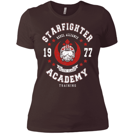 T-Shirts Dark Chocolate / X-Small Starfighter Academy 77 Women's Premium T-Shirt