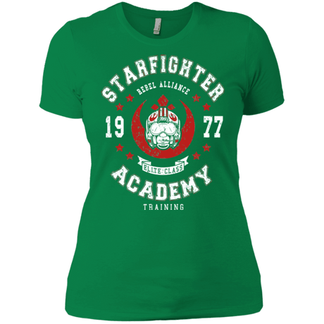 T-Shirts Kelly Green / X-Small Starfighter Academy 77 Women's Premium T-Shirt