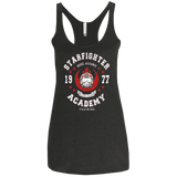 T-Shirts Vintage Black / X-Small Starfighter Academy 77 Women's Triblend Racerback Tank