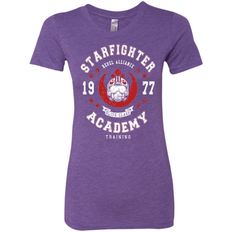 T-Shirts Purple Rush / Small Starfighter Academy 77 Women's Triblend T-Shirt