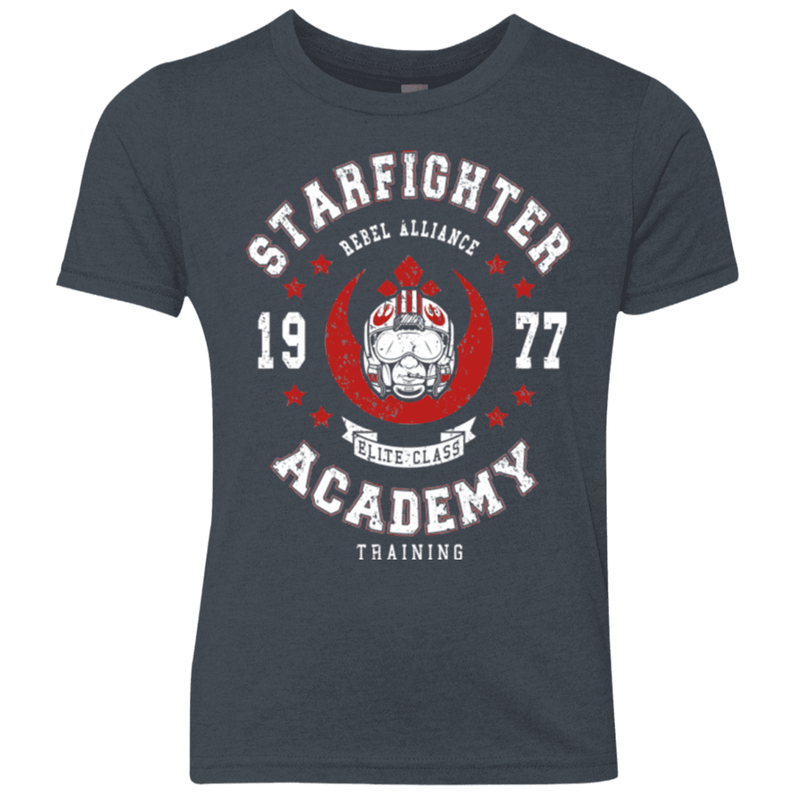 T-Shirts Vintage Navy / YXS Starfighter Academy 77 Youth Triblend T-Shirt