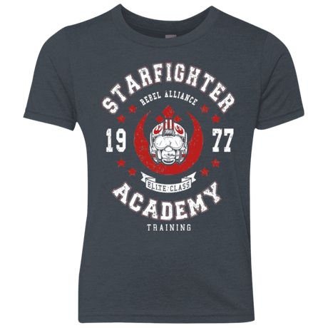 T-Shirts Vintage Navy / YXS Starfighter Academy 77 Youth Triblend T-Shirt