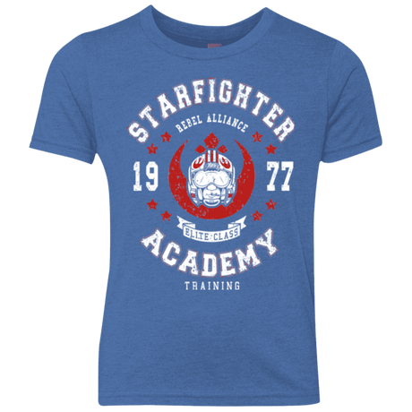 T-Shirts Vintage Royal / YXS Starfighter Academy 77 Youth Triblend T-Shirt