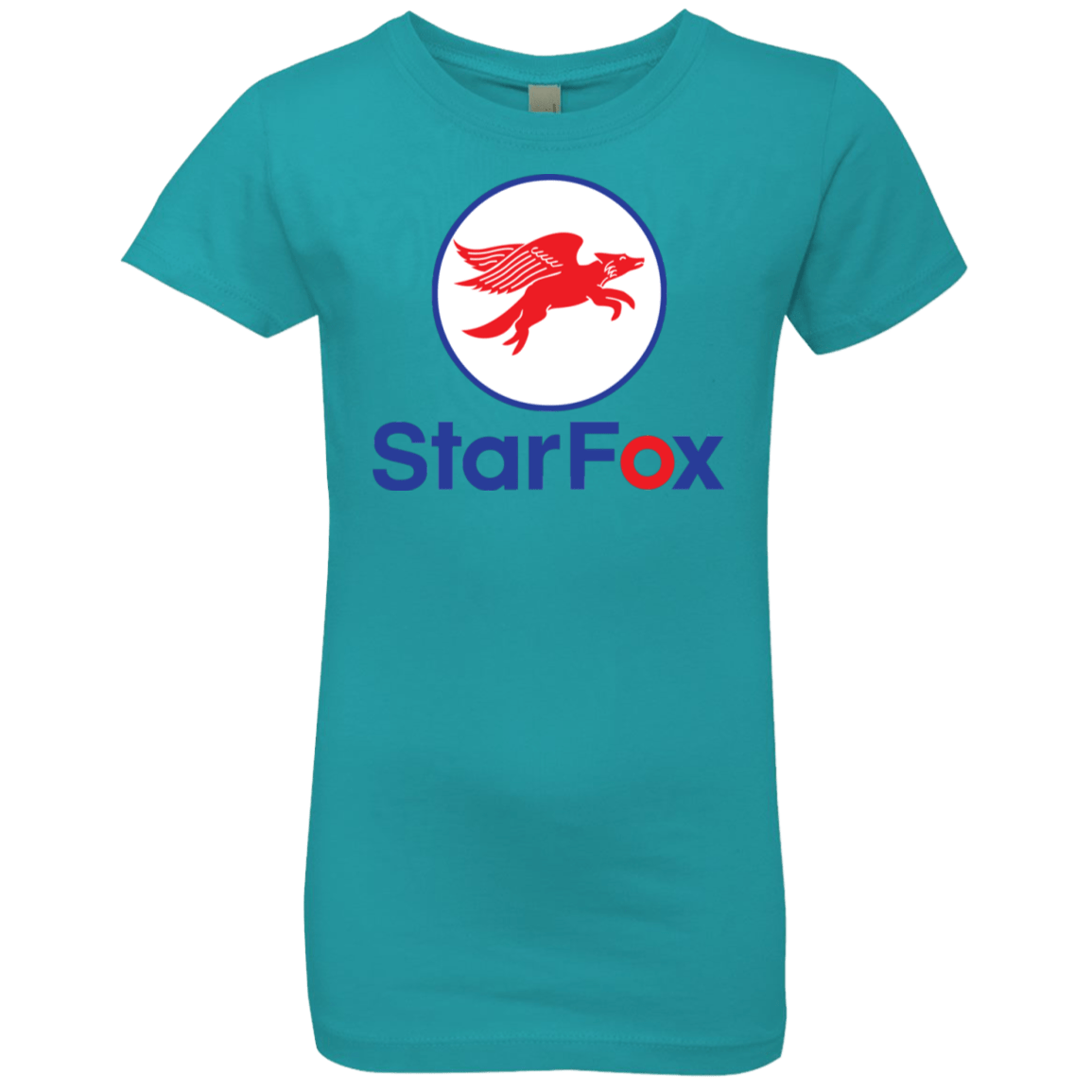 T-Shirts Tahiti Blue / YXS Starfox Girls Premium T-Shirt