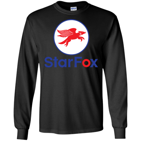 T-Shirts Black / S Starfox Men's Long Sleeve T-Shirt