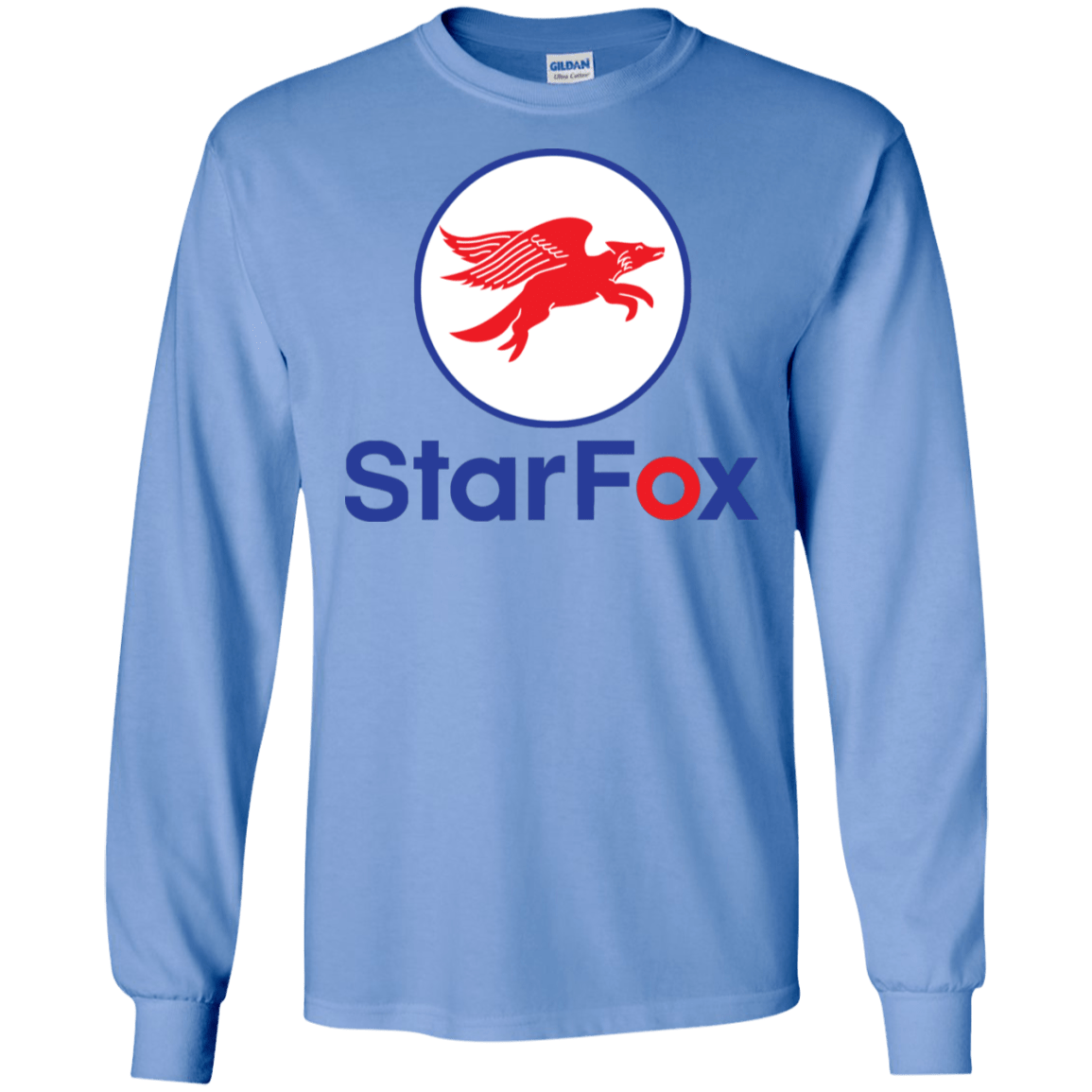 T-Shirts Carolina Blue / S Starfox Men's Long Sleeve T-Shirt