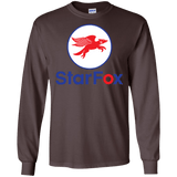 T-Shirts Dark Chocolate / S Starfox Men's Long Sleeve T-Shirt
