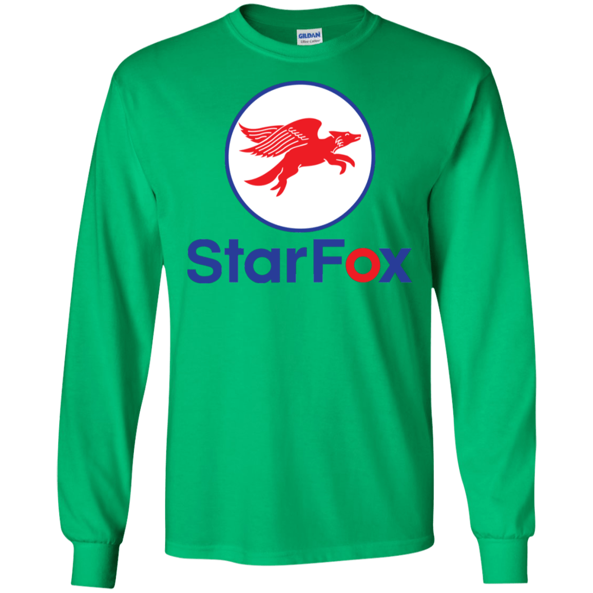 T-Shirts Irish Green / S Starfox Men's Long Sleeve T-Shirt