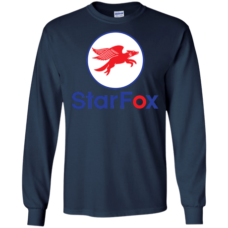 T-Shirts Navy / S Starfox Men's Long Sleeve T-Shirt