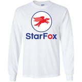 T-Shirts White / S Starfox Men's Long Sleeve T-Shirt