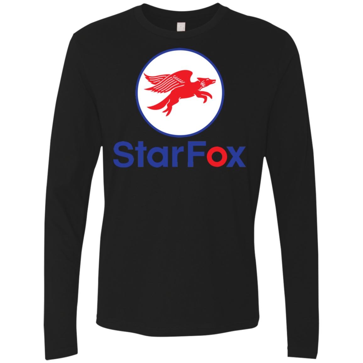 T-Shirts Black / S Starfox Men's Premium Long Sleeve