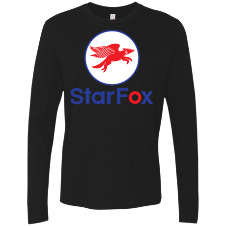 T-Shirts Black / S Starfox Men's Premium Long Sleeve