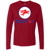 T-Shirts Cardinal / S Starfox Men's Premium Long Sleeve