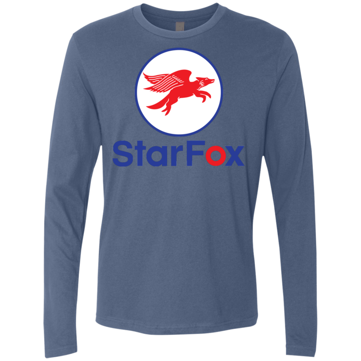 T-Shirts Indigo / S Starfox Men's Premium Long Sleeve