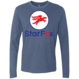 T-Shirts Indigo / S Starfox Men's Premium Long Sleeve