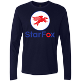 T-Shirts Midnight Navy / S Starfox Men's Premium Long Sleeve