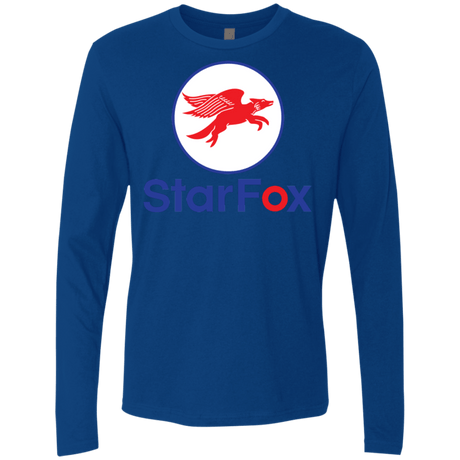 T-Shirts Royal / S Starfox Men's Premium Long Sleeve