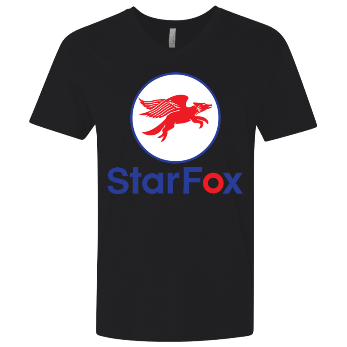 T-Shirts Black / X-Small Starfox Men's Premium V-Neck
