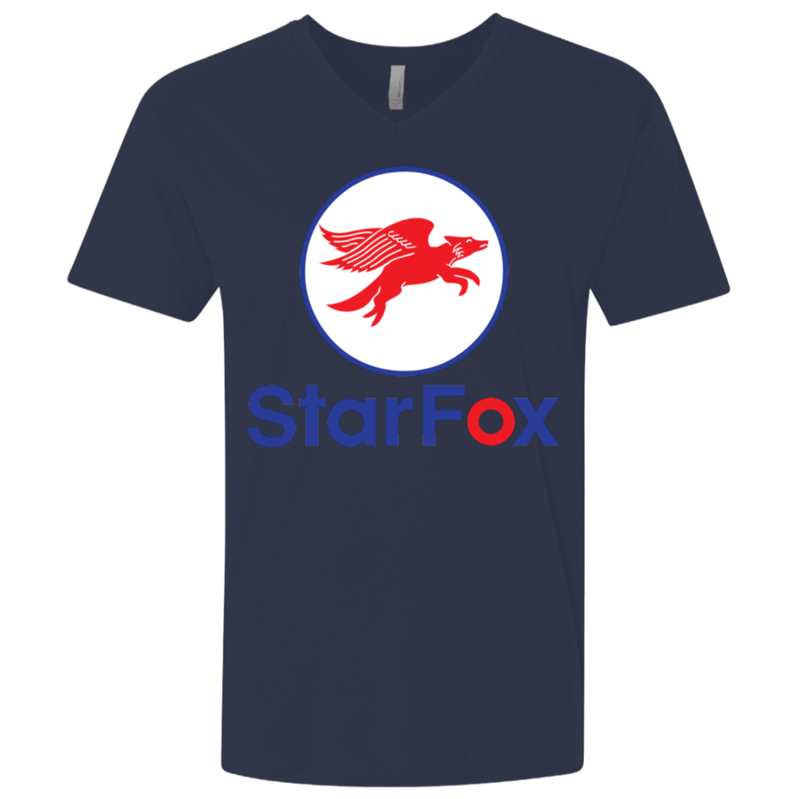 T-Shirts Midnight Navy / X-Small Starfox Men's Premium V-Neck