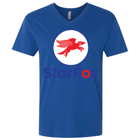 T-Shirts Royal / X-Small Starfox Men's Premium V-Neck