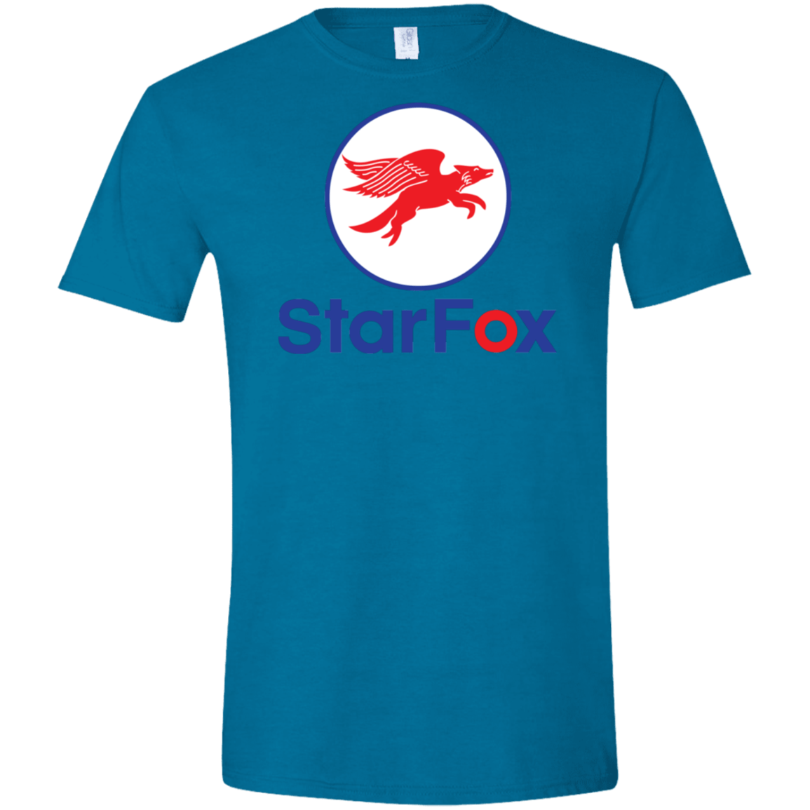 T-Shirts Antique Sapphire / S Starfox Men's Semi-Fitted Softstyle