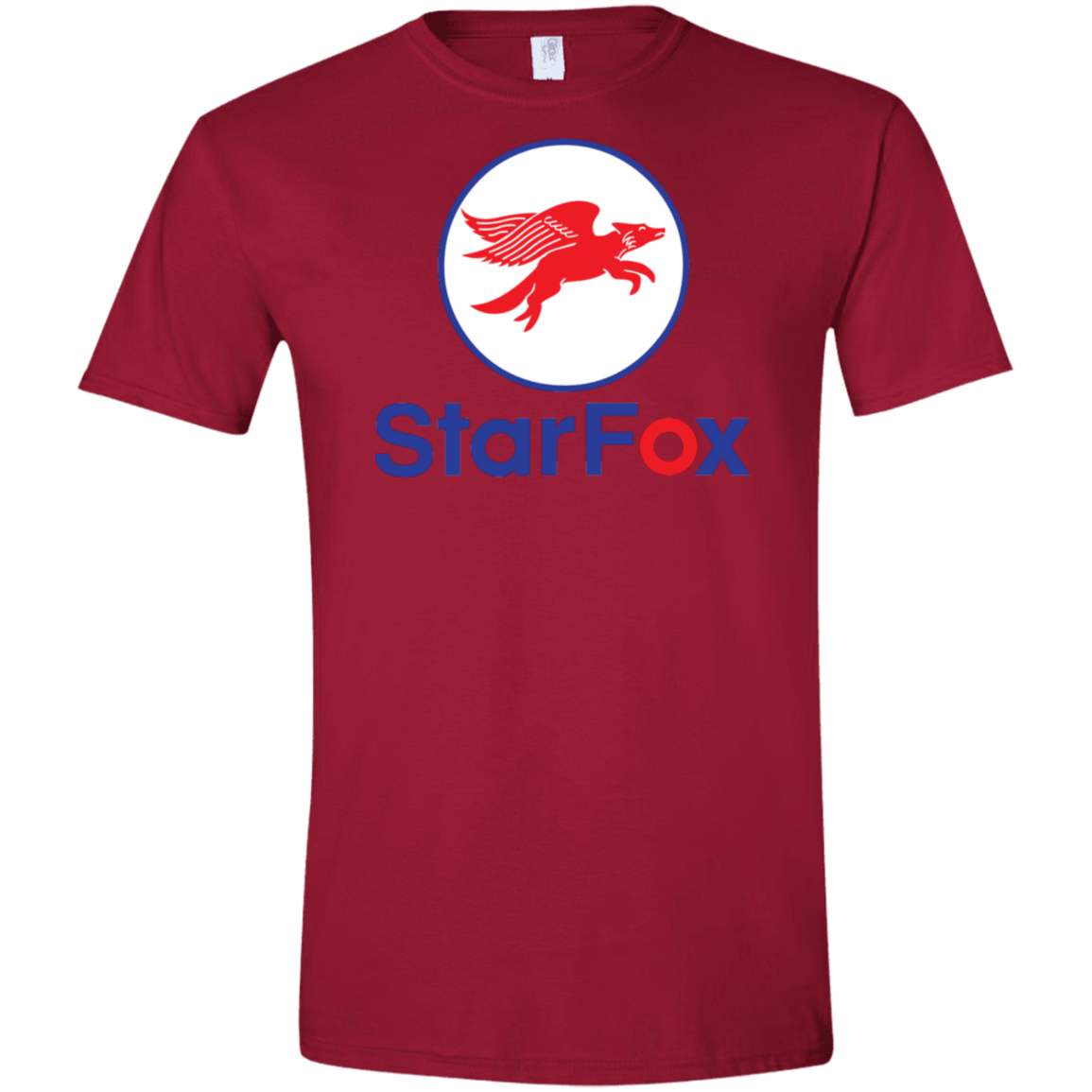 T-Shirts Cardinal Red / S Starfox Men's Semi-Fitted Softstyle