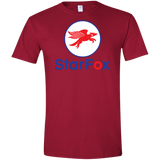 T-Shirts Cardinal Red / S Starfox Men's Semi-Fitted Softstyle