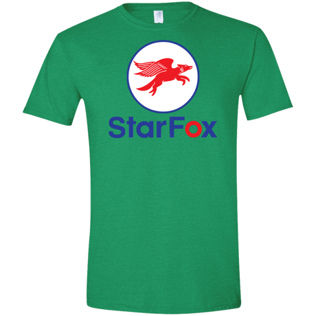 T-Shirts Heather Irish Green / S Starfox Men's Semi-Fitted Softstyle