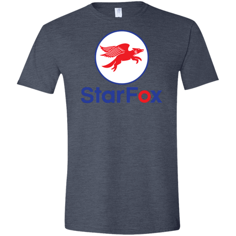 T-Shirts Heather Navy / S Starfox Men's Semi-Fitted Softstyle