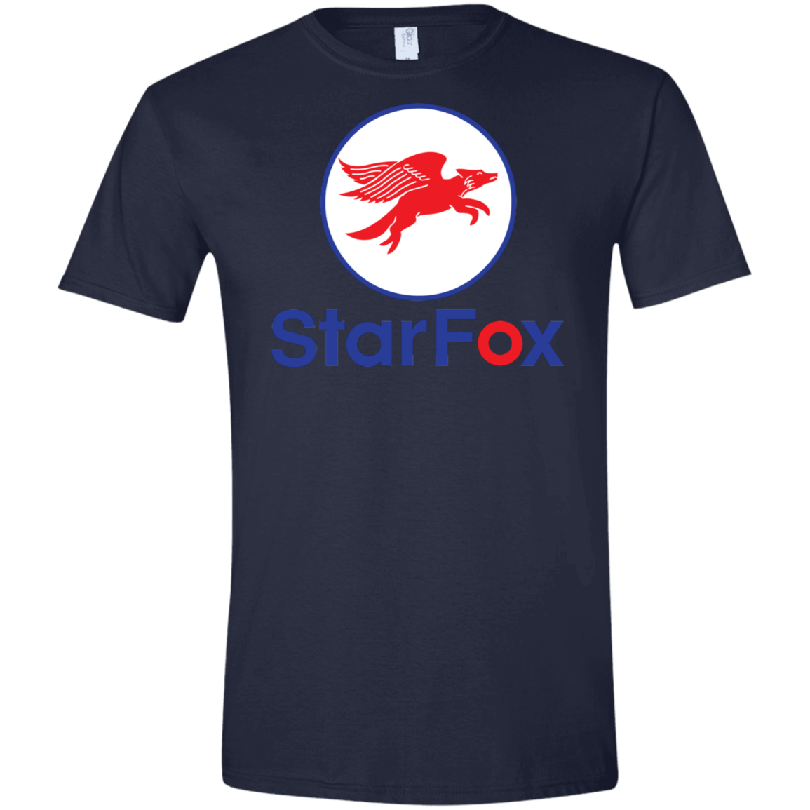 T-Shirts Navy / X-Small Starfox Men's Semi-Fitted Softstyle