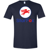 T-Shirts Navy / X-Small Starfox Men's Semi-Fitted Softstyle