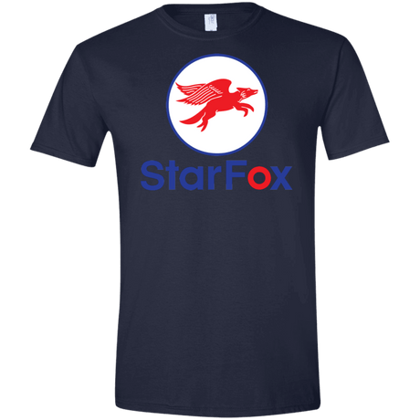 T-Shirts Navy / X-Small Starfox Men's Semi-Fitted Softstyle